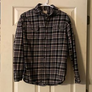 Jachs long sleeved plaid flannel shirt
